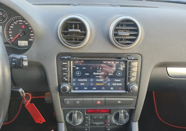 Audi A3 cena 26499 przebieg: 192000, rok produkcji 2009 z Błażowa małe 379